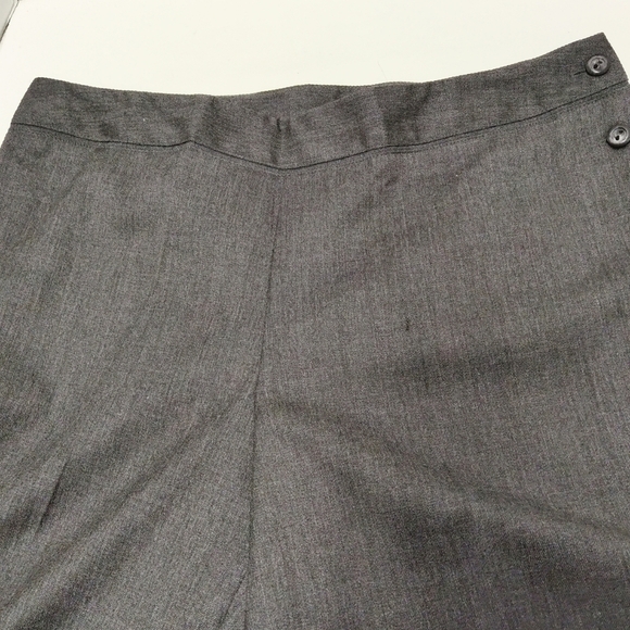 Vintage Harve Bernard wool women's pants office attire dark grey Size:Talla 12 - Picture 5 of 7